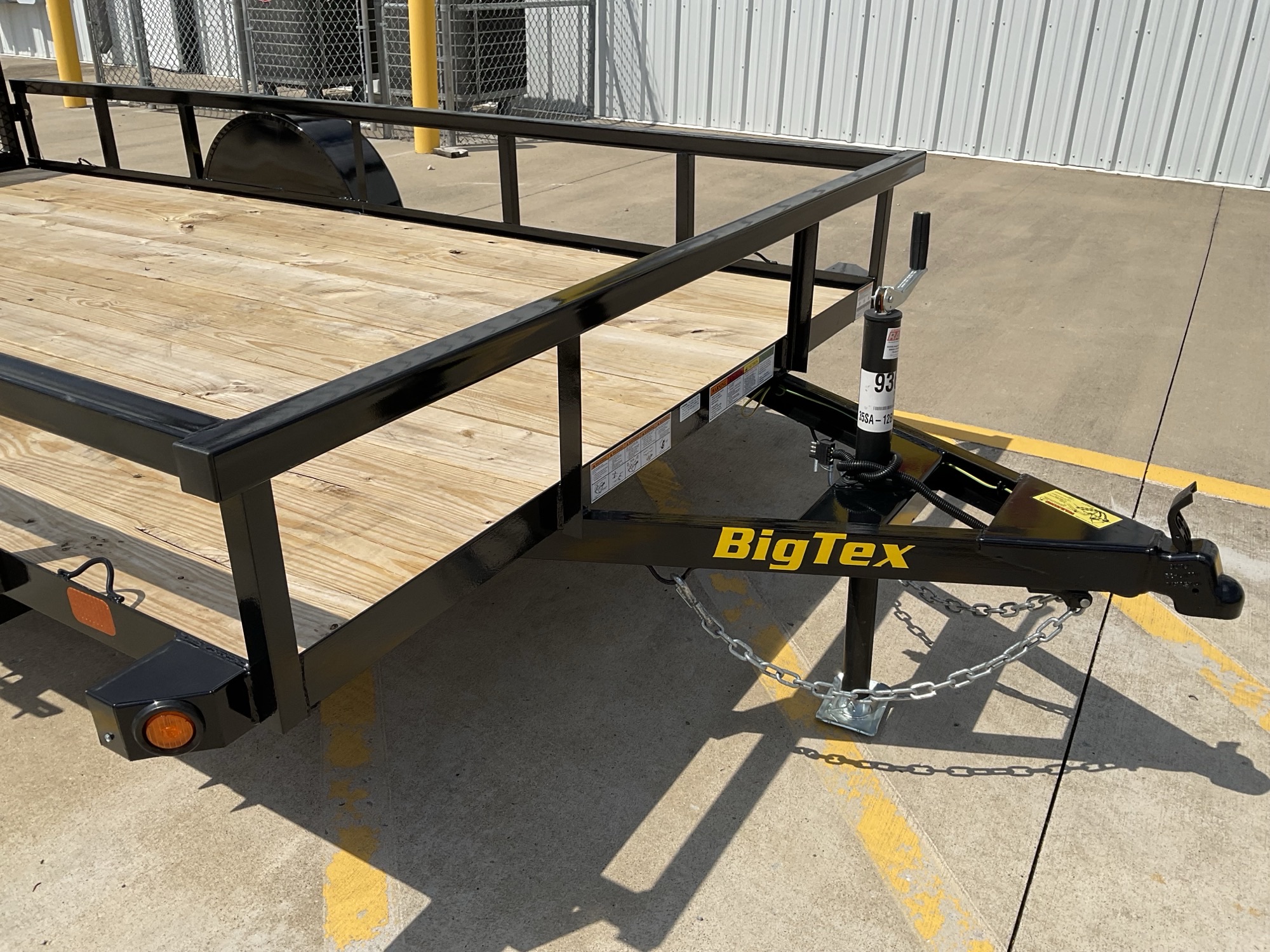 Big Tex 10' Single Axle Utility Trailer w/4' Ramp Gate 35SA